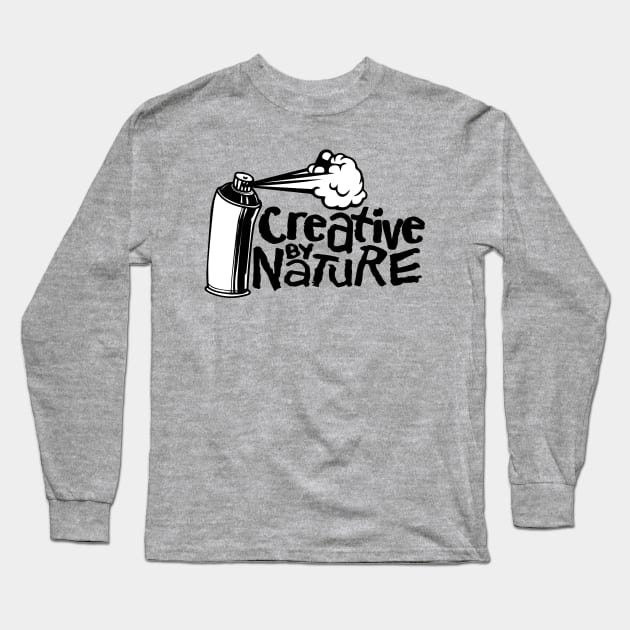 Creative by nature - Graffiti artist Long Sleeve T-Shirt by TheDopestRobot